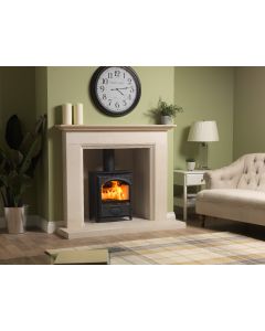 Charlton & Jenrick Fireline 5 KW Wide Multi Fuel Stove Showroom Exclusive 