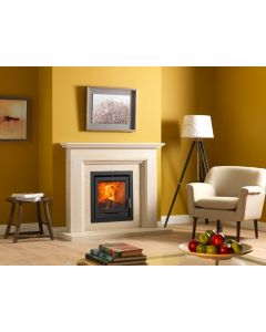 Charlton & Jenrick  5KW  Wide Multi-fuel Inset stove Engine Showroom Exclusive 