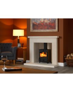 Charlton & Jenrick Fireline 5 KW Multi Fuel Stove with Curved or Modern square  Door Showroom Exclusive 