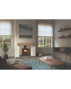 SHOWROOM EXCLUSIVE Stovax Huntingdon 20 Multi-Fuel Mat Black 