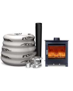 Woodford Lowry 5XL 5kw MF Stove and 10 M  5 inch 316  liner pack 