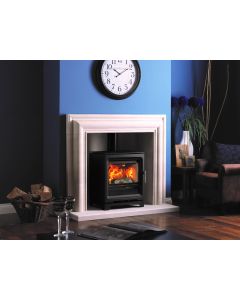 Charlton & Jenrick Purevision BPV5W 5KW  Wide Freestanding Multi- Fuel Stove Showroom Exclusive 