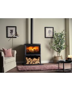 Charlton & Jenrick Purevision BPV8  8.5KW Freestanding Multi- Fuel Stove Showroom Exclusive 