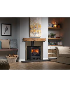 Charlton & Jenrick Purevision Countryman 5KW  Wide Freestanding Multi- Fuel Stove Showroom Exclusive 