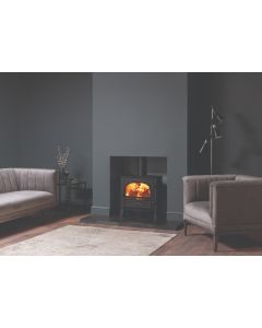 Stovax Stockton 5 Wide Single Door Multi fuel Stove 