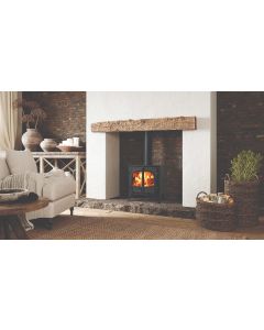 Stovax Stockton 8 Double Door Multi Fuel  Eco Stove 