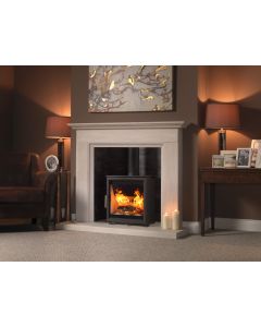 charlton and Jenrick Woodtec 5kw  Wide Wood burning stove Showroom Exclusive 