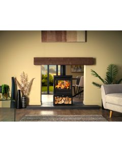 Charlton & Jenrick Woodtec 8kw Double sided stove