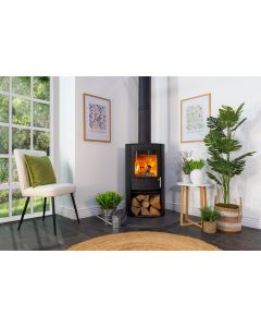 Charlton & Jenrick Woodtec FCS Cylindrical Stove Showroom Exclusive 